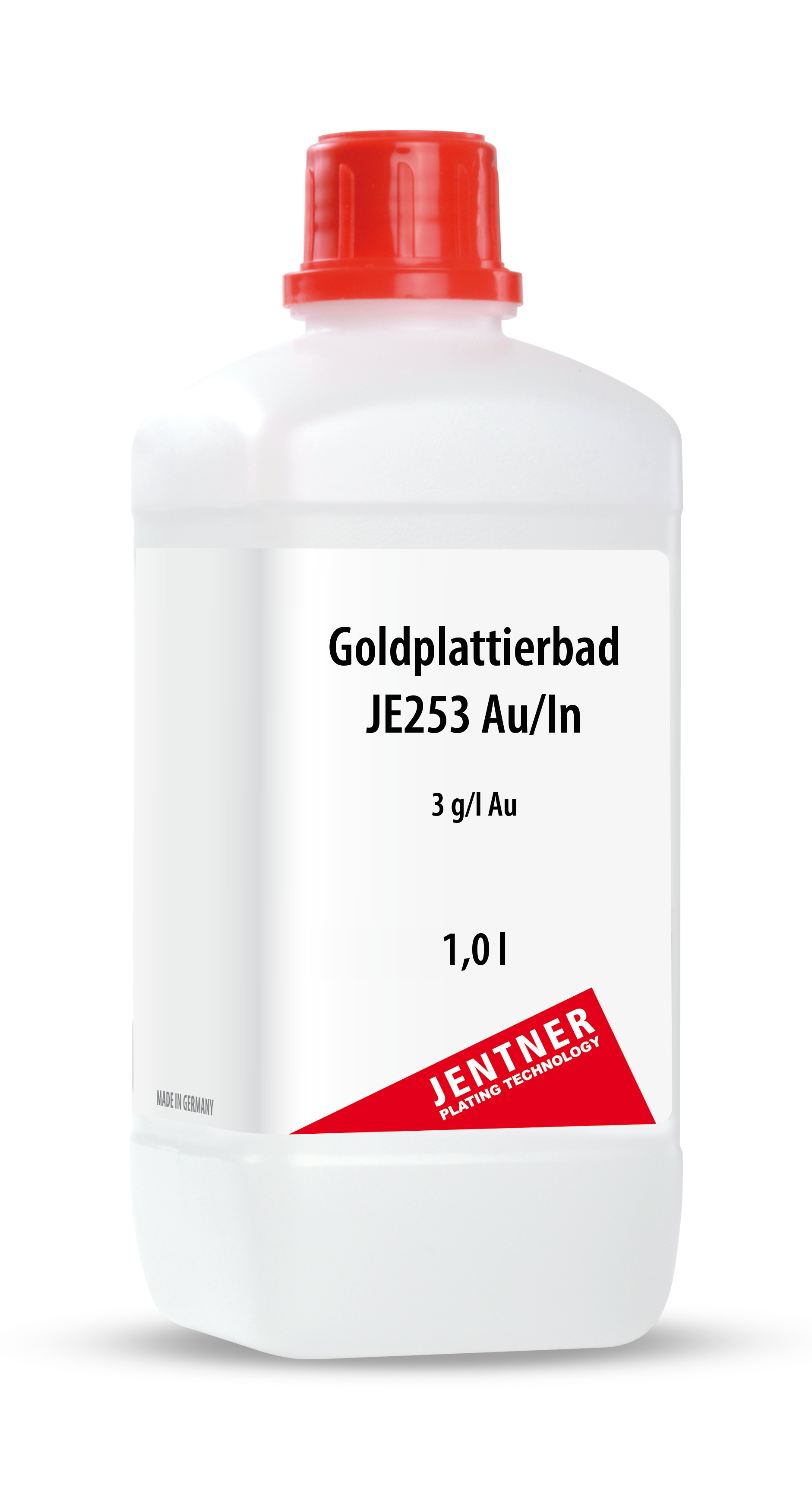 Gold plating bath JE253 Au/In - 3 g/L Au