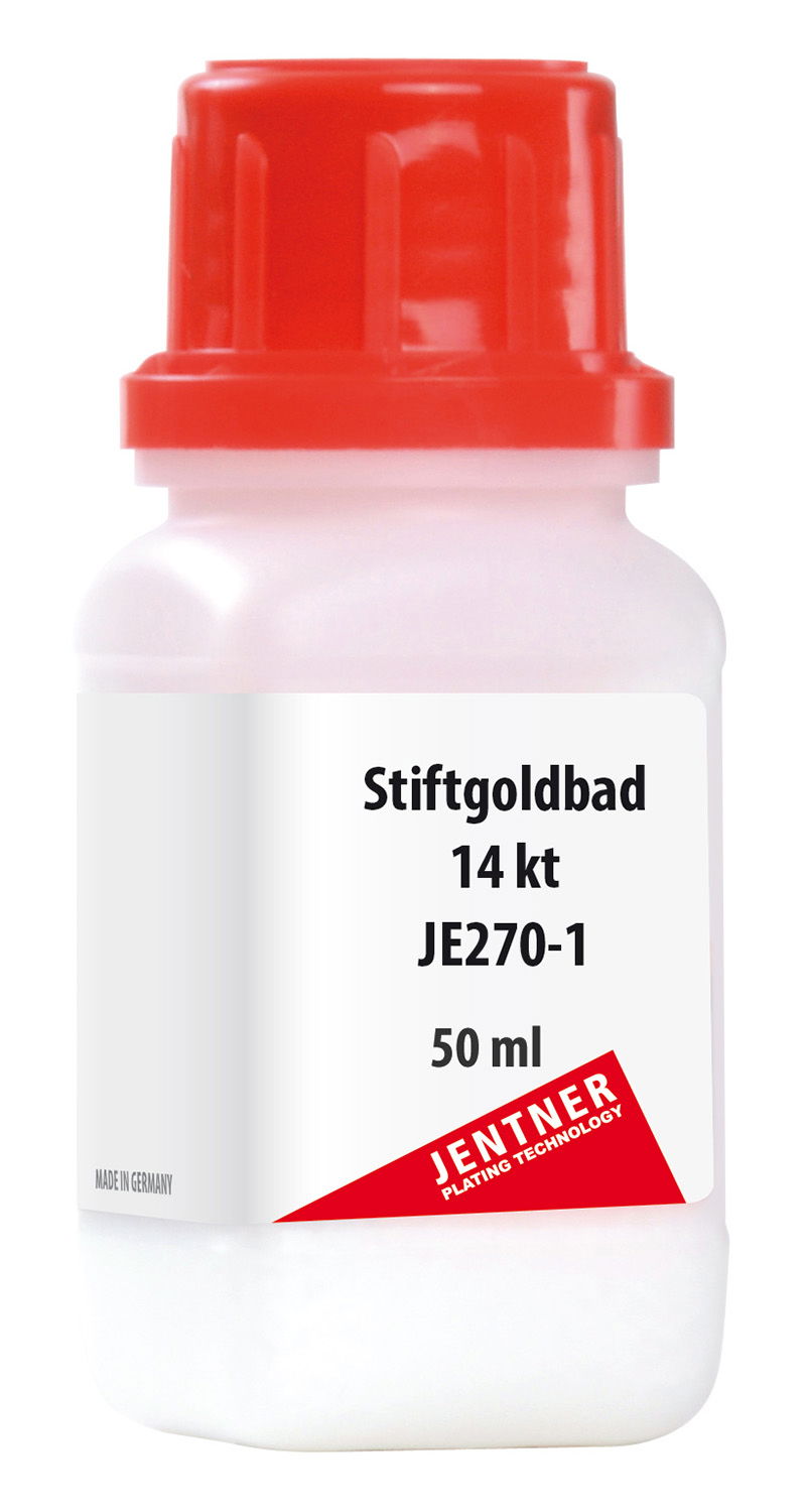 Stiftgoldbad 14kt JE270-1 (1 g/50ml Au)