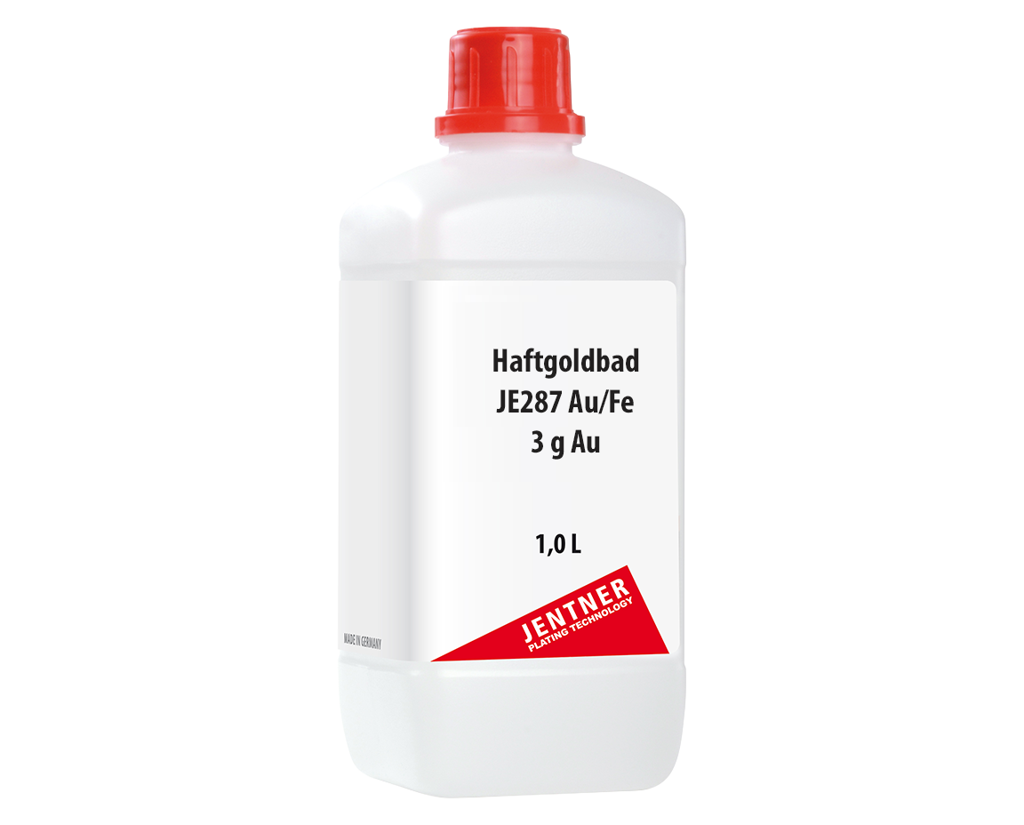 Adhesive gold bath JE287 Au/Fe - 3 g/L Au
