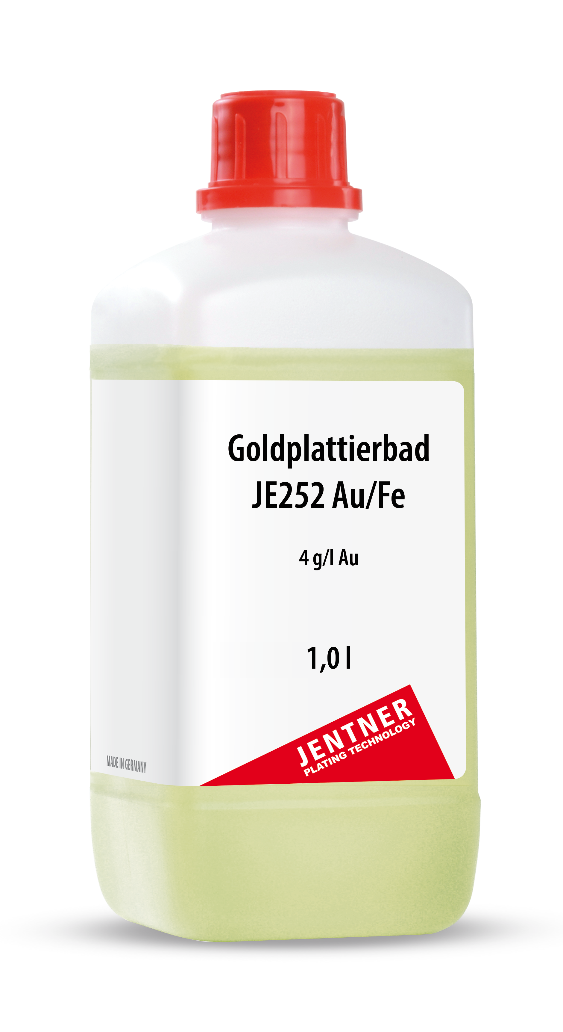 Gold plating bath JE252 Au/Fe - 4 g/L Au