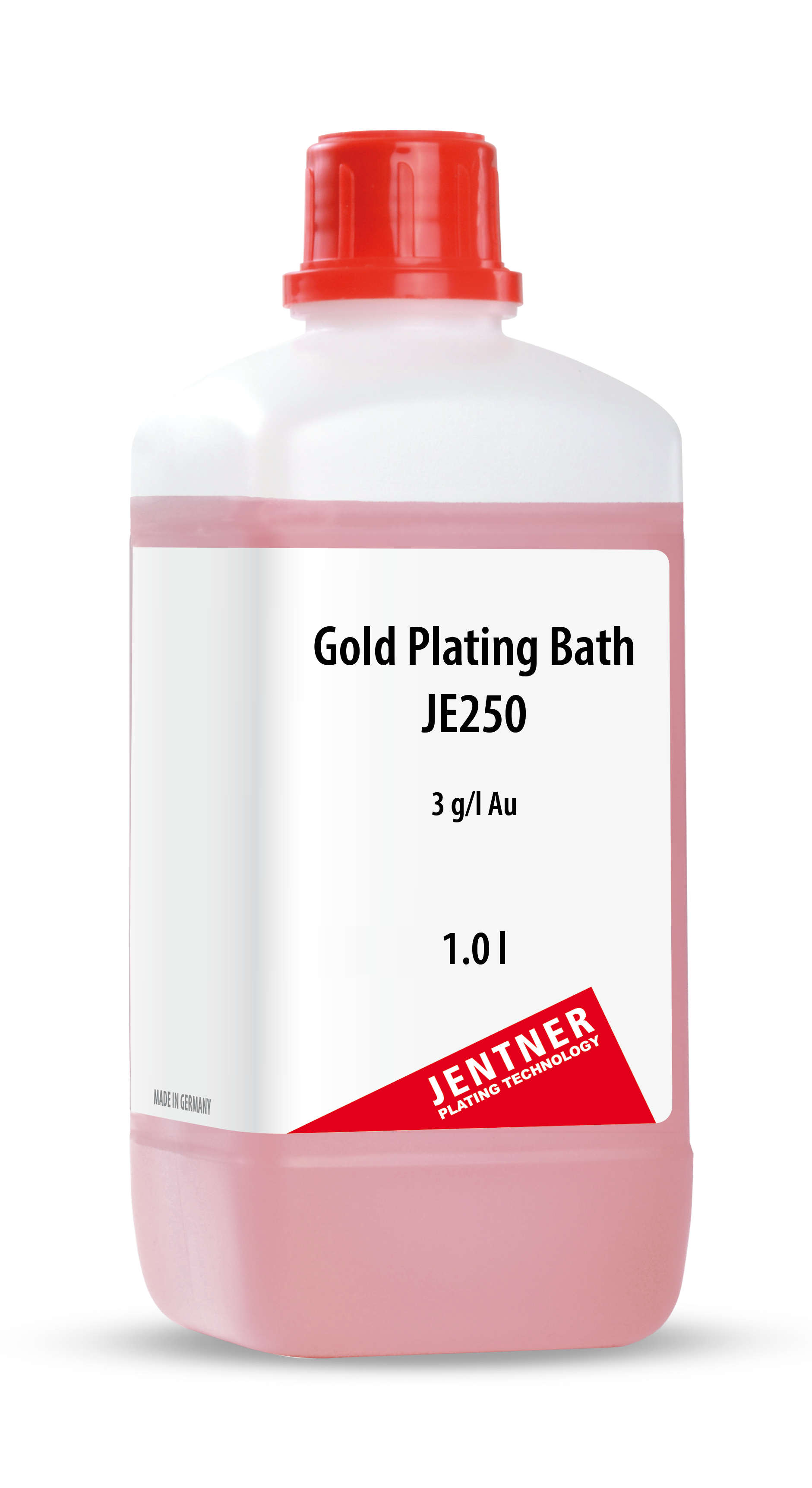 Baño de chapa de oro JE250 - 3 g/L Au