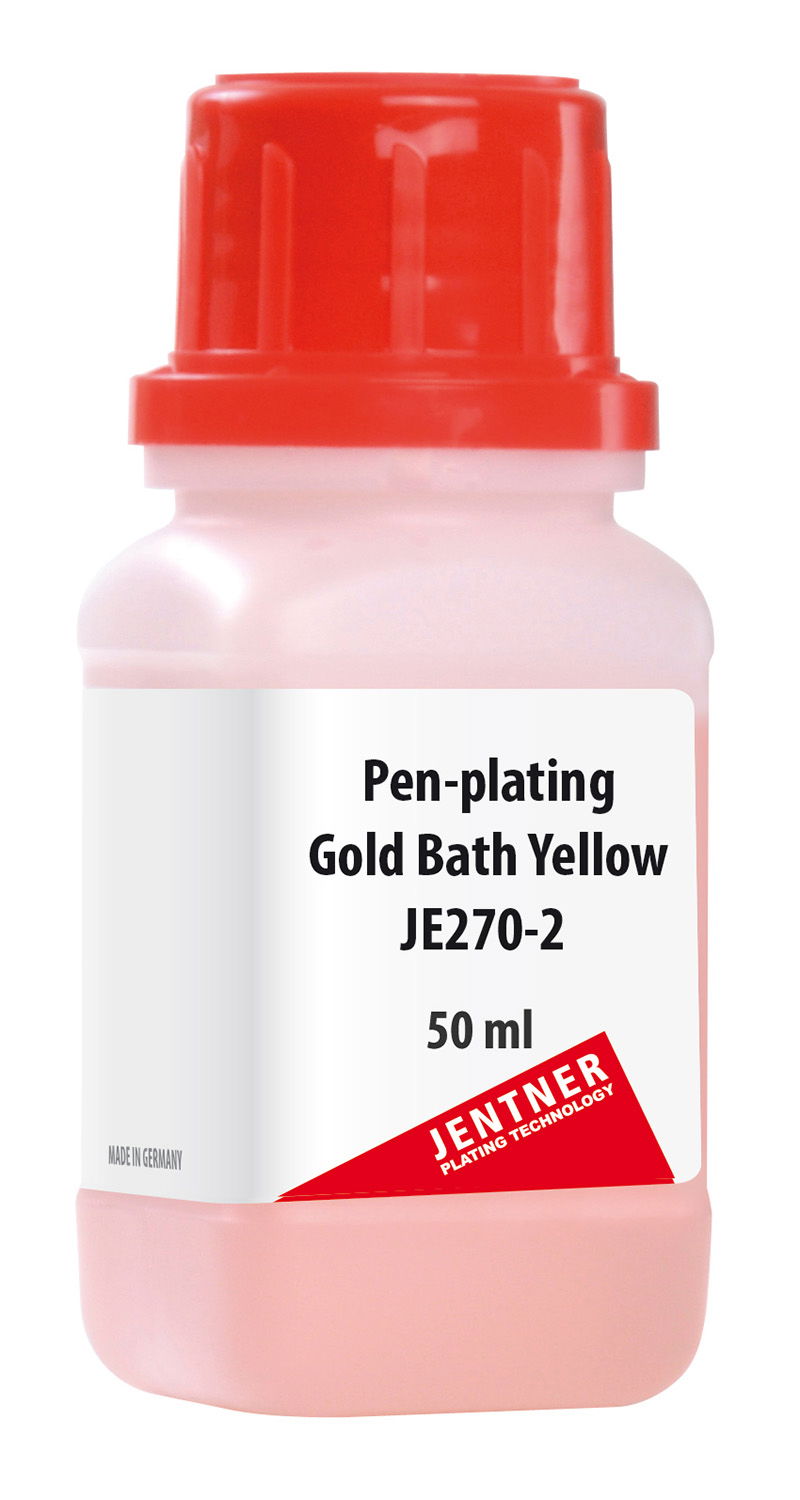 Electrolyte d'or jaune JE270-2 pour stylet (1 g/50ml Au)