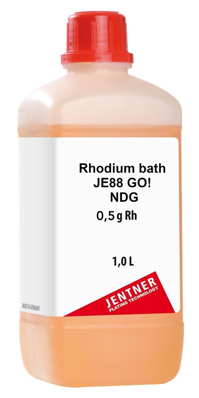 Bain de rhodium JE88 GO! NDG - 0,5 g/L Rh