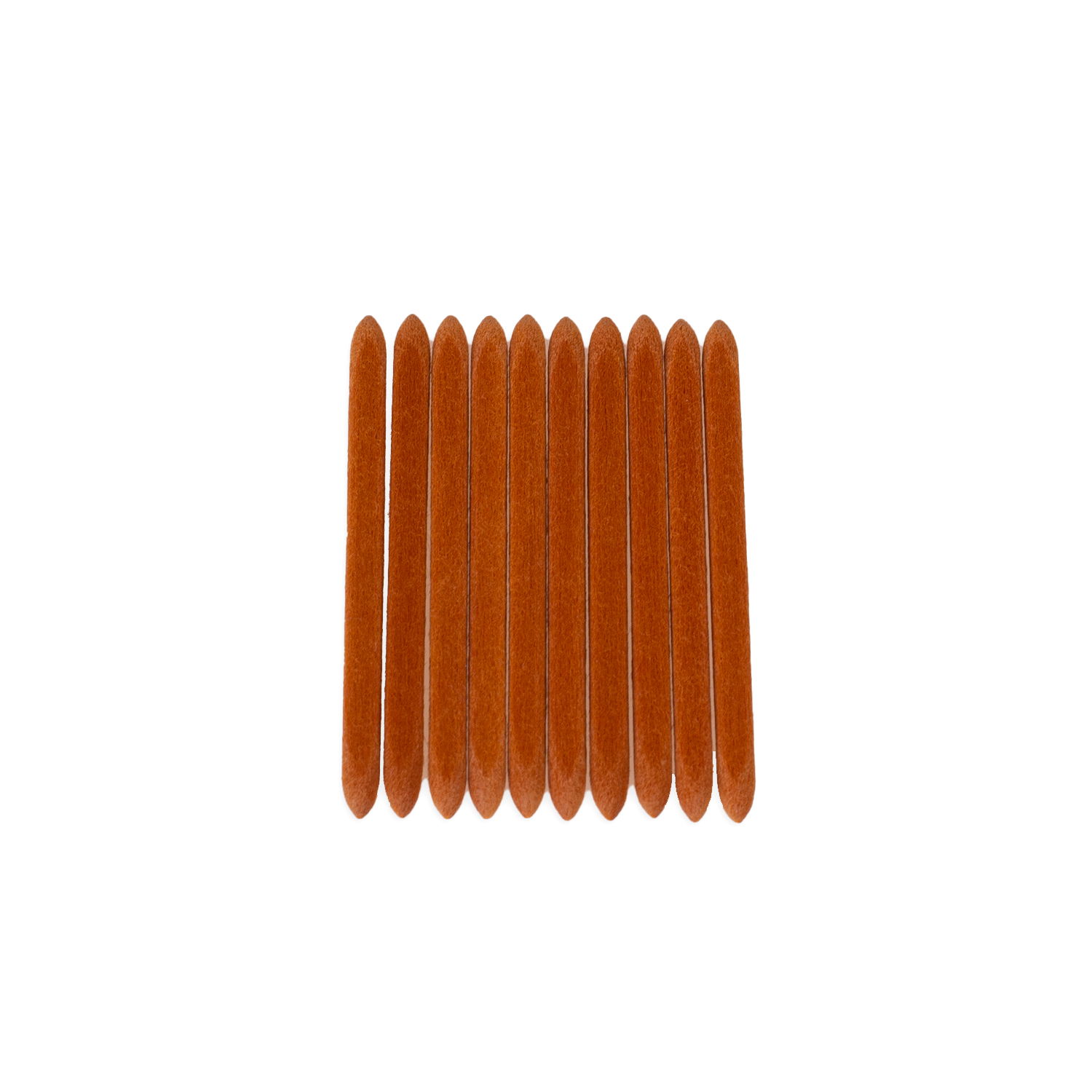 Puntas de fieltro marrón para la galvanoplastia de punta