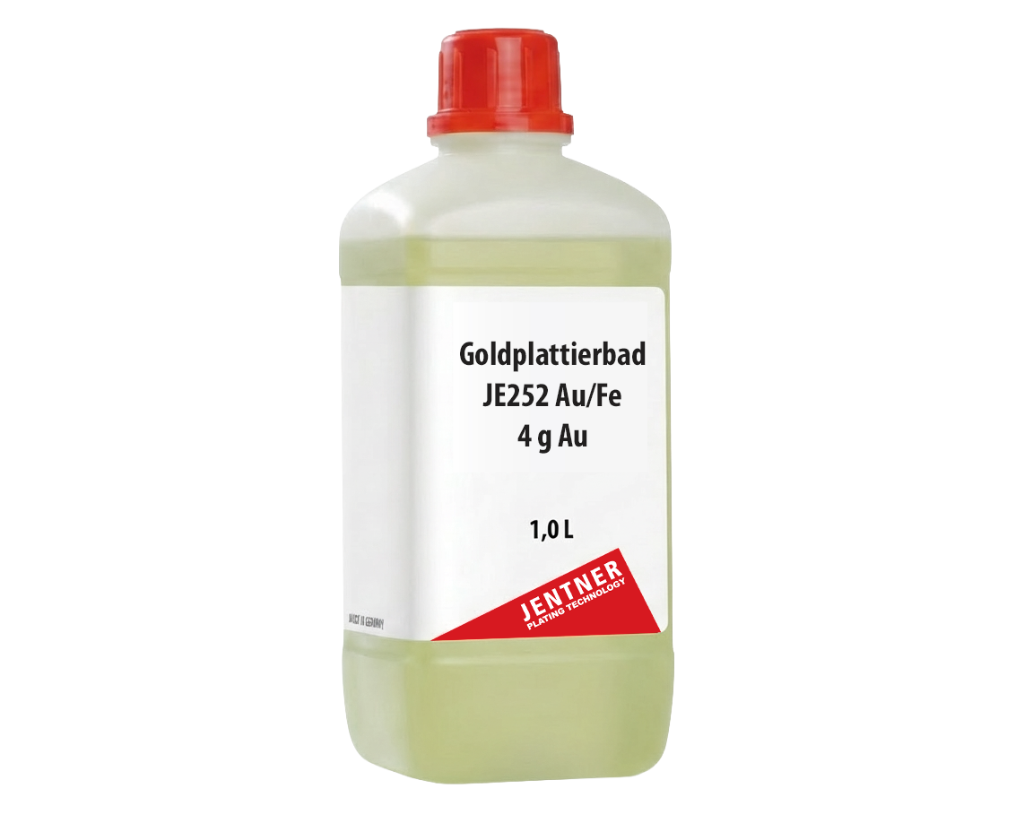 Goldplattierbad JE252 Au/Fe - 4 g/L Au