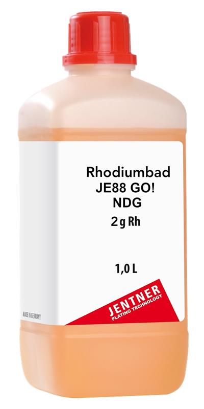 ¡Baño de rodio JE88 GO! NDG - 2 g/L Rh
