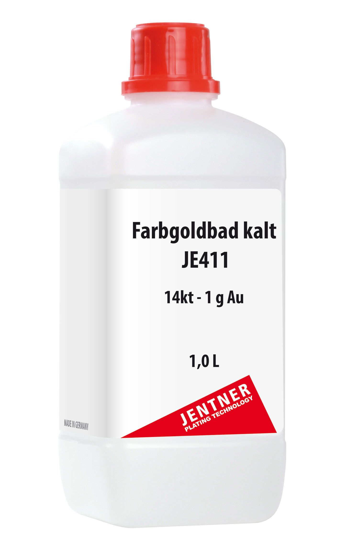 Colour Gold Bath cold JE411 - 14ct - 1 g/L Au