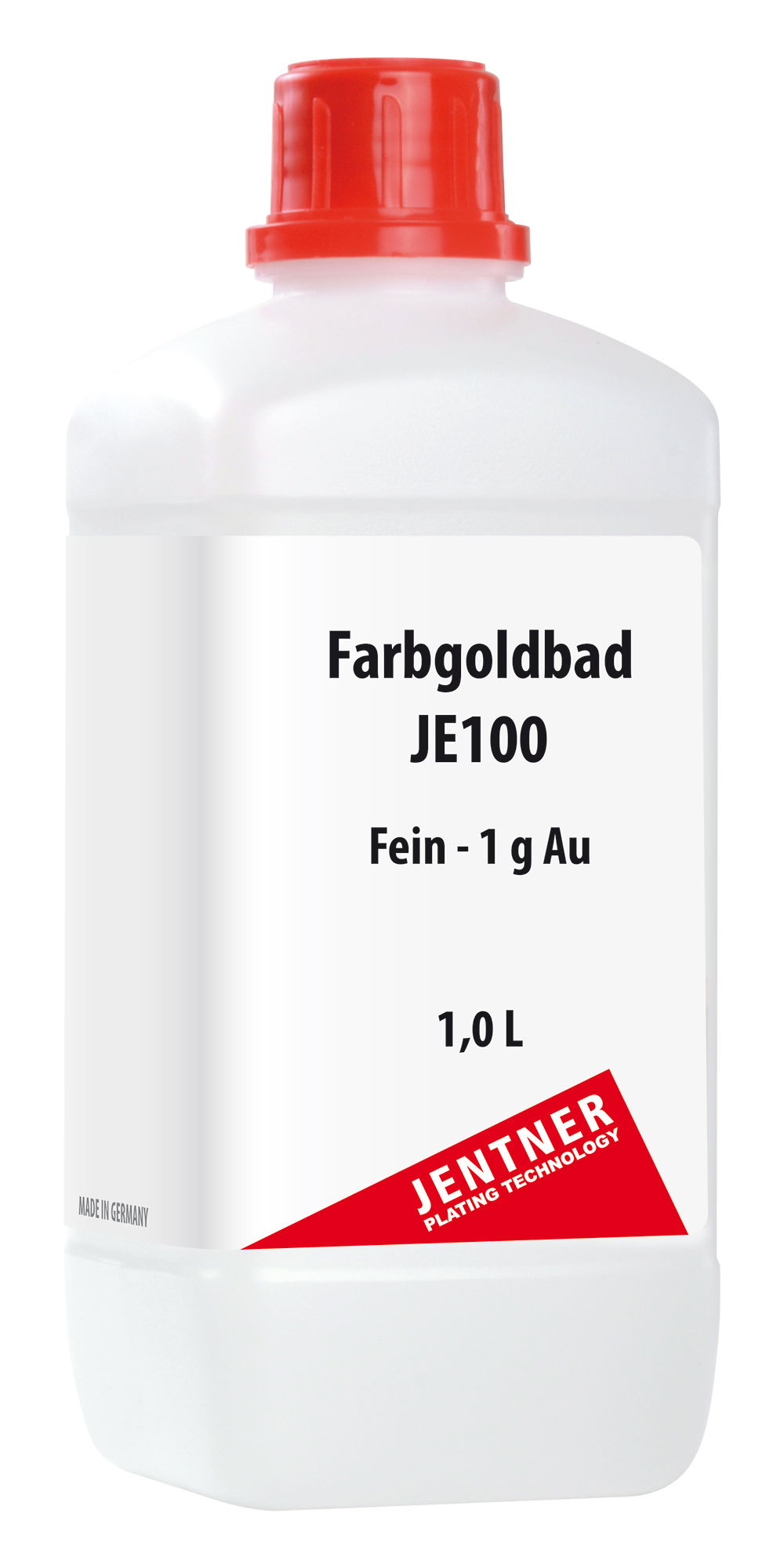 Farbgoldbad JE100 - fein - 1 g/L Au
