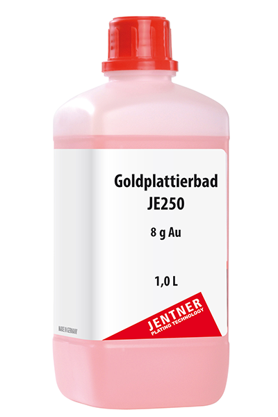 Goldplattierbad JE250 - 8 g/L Au