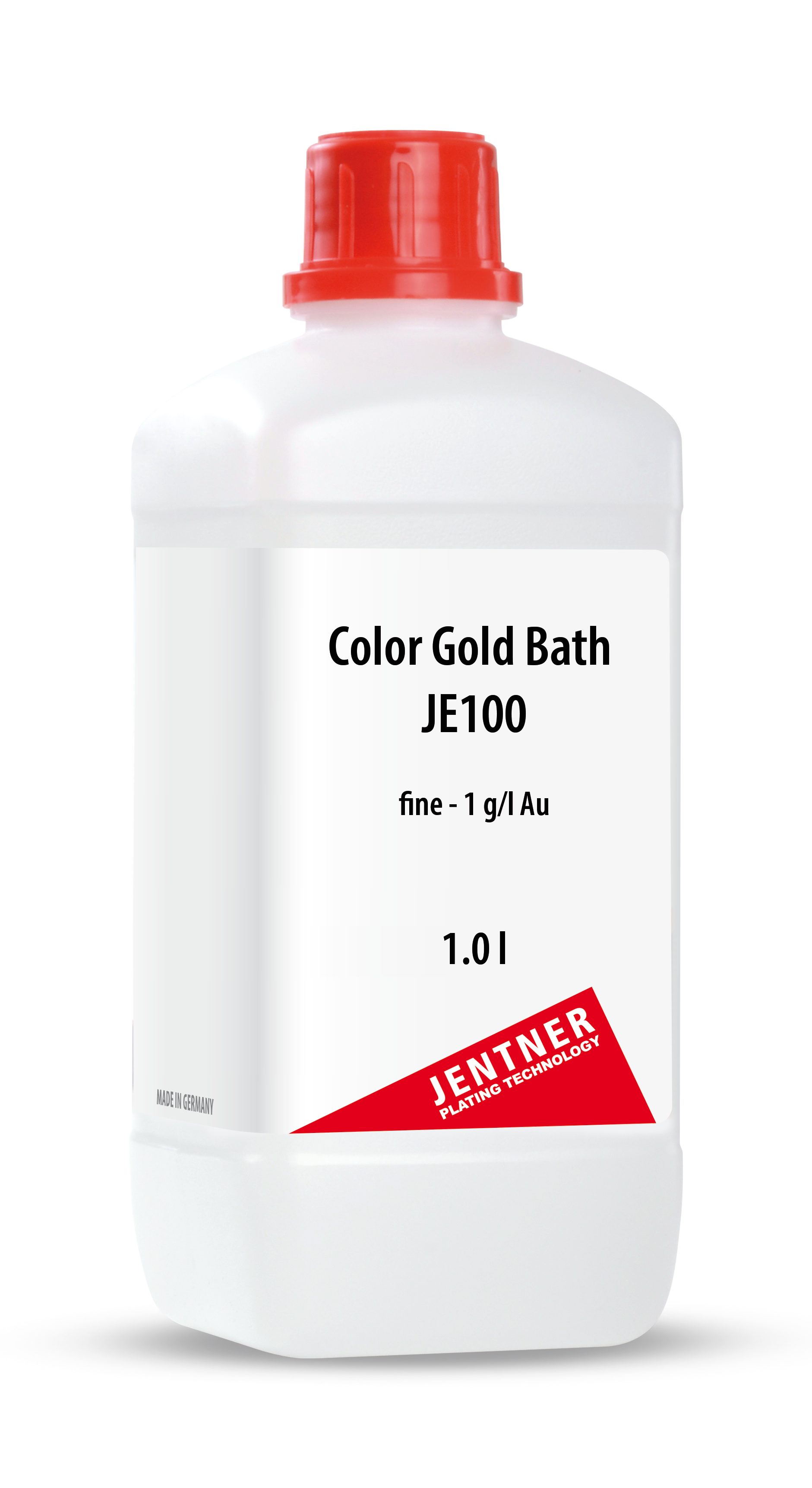 Baño de color oro JE100 - fino - 1 g/L Au